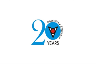 create a wonderful anniversary logo in 1 day