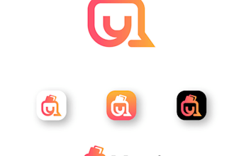 design modern awesome application logo