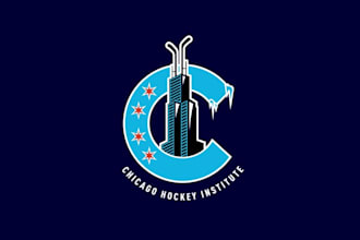 make better elegant super chicago hockey institute logo