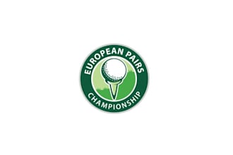make perfect catchy european pairs championship logo