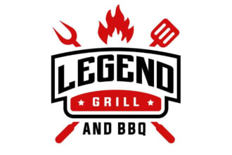 create your creative bbq logo within 20 hours