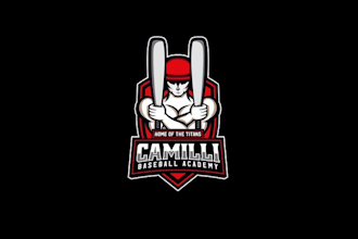 design perfect worthy youth baseball academy logo