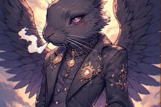 do ai generated character artwork