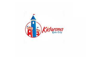 create a winning original premium logo design for a kidorama kids city