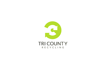 design best quality amazing tri county recycle logo