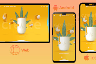 convert website to android app and ios app