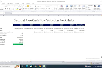 do valuation and financial analysis for sp 500 companies