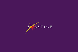 do original dynamic epic and professional logo for solstice