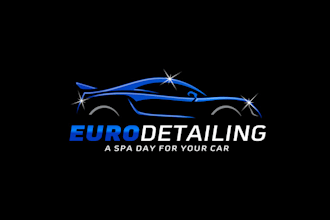 create modern automotive, car wash and car racing logo