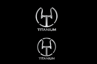 design popular classy titanium party logo