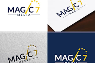 make premium popular modern public relations logo design