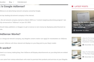 write content for adsense approval 100 percent approved