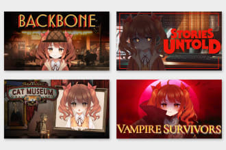 make vtuber thumbnails for your streams or videos