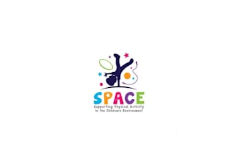 do excellent logo for a physical research study in childcare