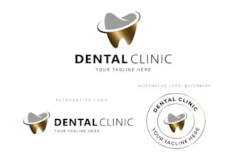 design high quality dental logo with free source files