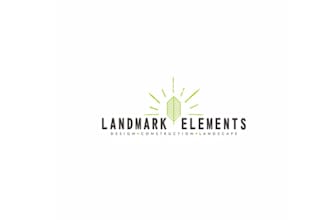 design premium original landmark elements logo