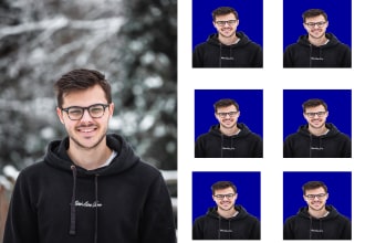 do passport size photos within 15 minutes