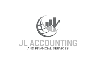 design good looking accounting logo with original concept