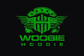 do a military veteran appealing perfect logo for a new hoodie brand