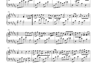transpose sheet music into any key