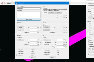 solve xflr5 uav design problems