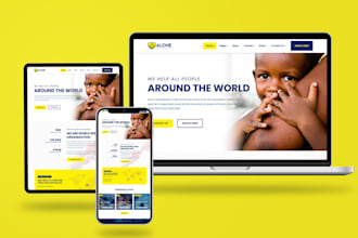 build charity funding and a nonprofit website for your ngo