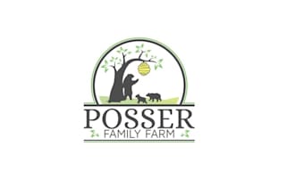 design awesome animals costumes logo with free source file