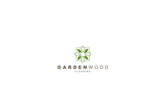 design genuine original garden wood flooring logo
