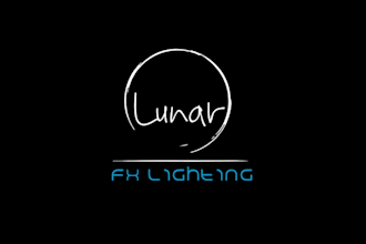 design awesome unique lunar fx lighting logo