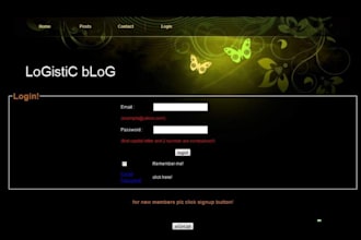 create a website based on word press and PHP programming