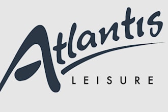 design professional leisure logo within 12 hours