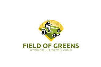 design illustrate lawn care and landscaping logo