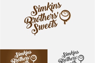 design an energetic chocolate bar logo in 1 day