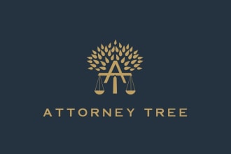 make a unique nature wellness tree yoga logo