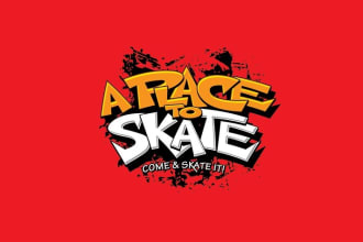 design a modern skate park logo
