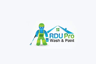 create a pressure washing premium logo