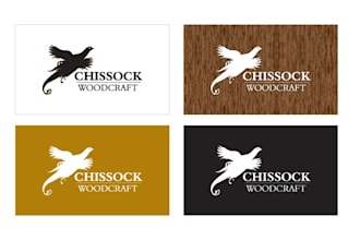make new carpentry, woodcraft, and furniture shop logo