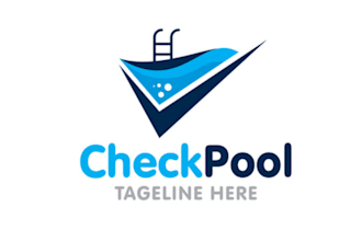 give express pool logo design and branding for you in 12 hours