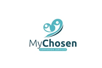 make a dynamic worthy logo that connects patients to their caregiver