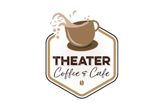 make unique food drink coffee shop and cafe logo design