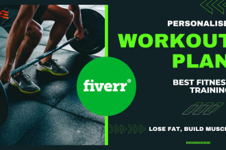 give you a simple diet and workout plan