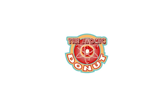 design amazing fun midcentury retro logo for donut shop