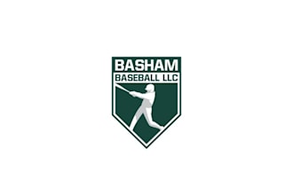 design worthy baseball instructor logo