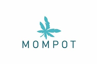 design beautiful wonderful mom pot logo