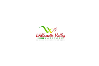 design first class willamette valley marathon logo