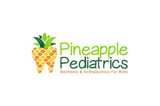 do surfer coastal vibe premium logo for pediatric dental practice