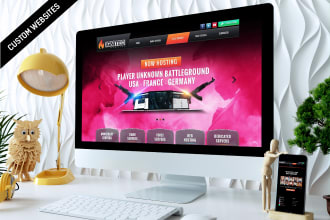 create professional website design and wordpress development