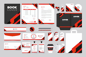 do business card, letterhead, envelope and full stationary