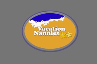design an eye catching vacation nannies logo