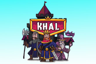 create logo design and illustrations for minecraft and gaming projects